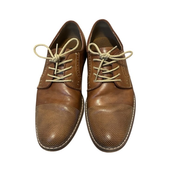 Steve Madden Other - Madden Men’s Brown‎ Oxford Dress Shoes Size 8.5